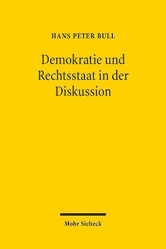 Cover image for Demokratie und Rechtsstaat in der Diskussion