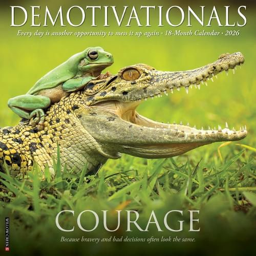 Cover image for Demotivationals 2026 12 X 12 Wall Calendar