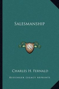 Cover image for Salesmanship