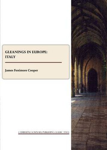 Cover image for Gleanings in Europe: Italy