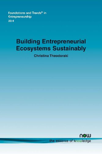 Cover image for Building Entrepreneurial Ecosystems Sustainably