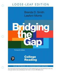 Cover image for Bridging the Gap: College Reading