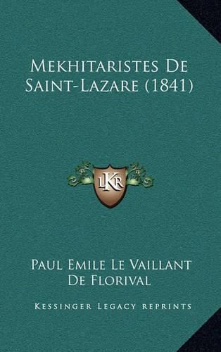 Mekhitaristes de Saint-Lazare (1841)