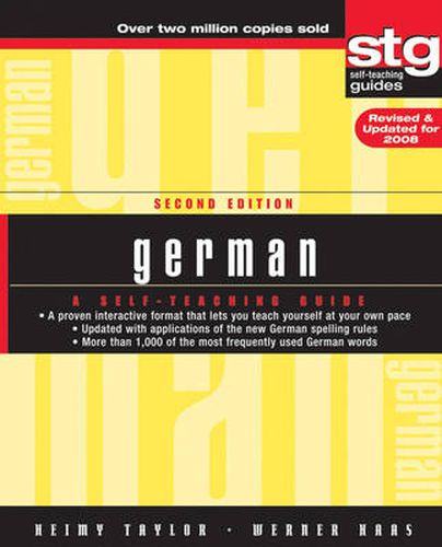 Cover image for German: A Self-Teaching Guide