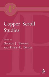 Cover image for Copper Scroll Studies