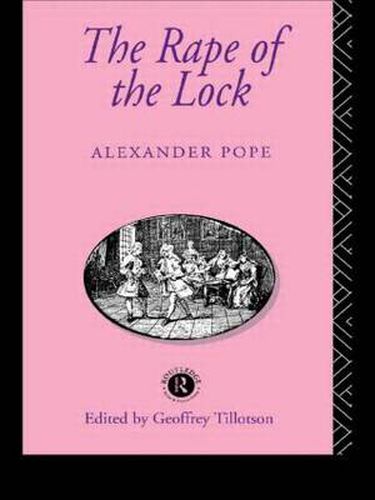 Cover image for The Rape of the Lock