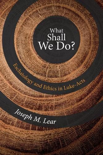 Cover image for What Shall We Do?: Eschatology and Ethics in Luke-Acts