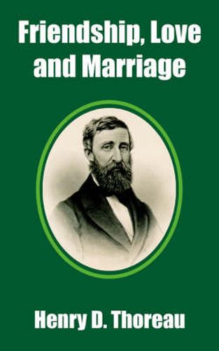 Cover image for Friendship, Love and Marriage