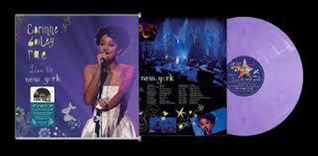 Cover image for Live In New York - Corinne Bailey Rae (RSD 2026 Indie Exclusive Purple Marble Vinyl)