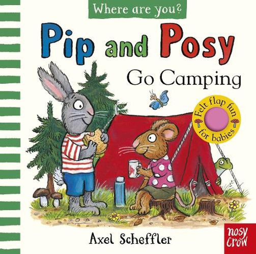 Cover image for Pip and Posy, Where Are You? Go Camping (A Felt Flaps Book)