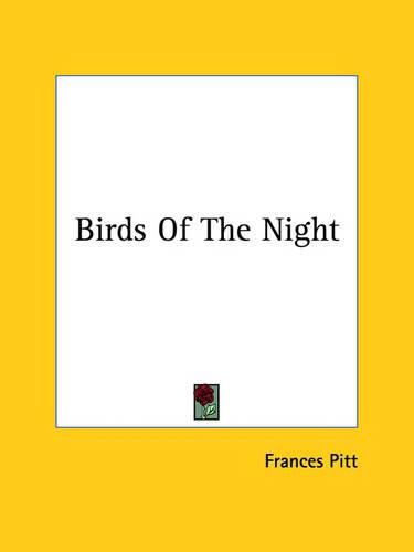 Cover image for Birds of the Night