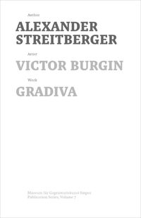 Cover image for Victor Burgin: Gradiva