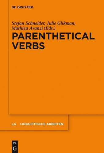 Cover image for Parenthetical Verbs