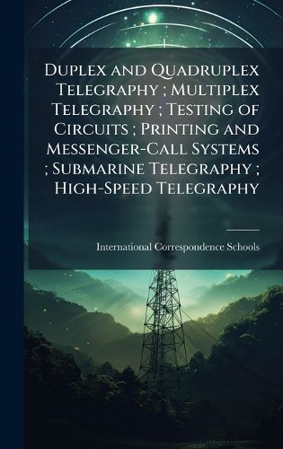 Cover image for Duplex and Quadruplex Telegraphy; Multiplex Telegraphy; Testing of Circuits; Printing and Messenger-Call Systems; Submarine Telegraphy; High-Speed Telegraphy