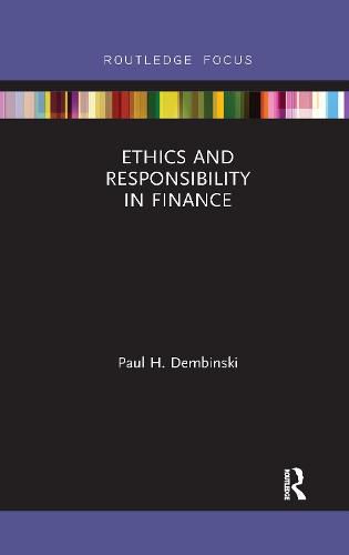 Cover image for Ethics and Responsibility in Finance
