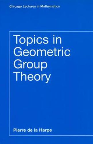 Cover image for Topics in Geometric Group Theory