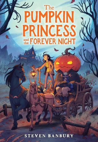 Cover image for The Pumpkin Princess and the Forever Night