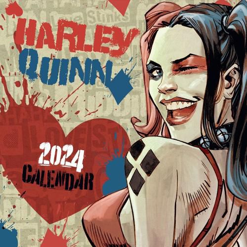 Cover image for Harley Quinn 2024 Square Wall Calendar