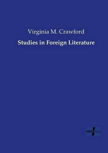 Cover image for Studies in Foreign Literature