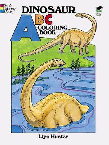 Cover image for Dinosaur ABC Coloring Book