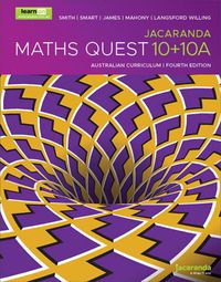 Cover image for Jacaranda Maths Quest 10+10A Australian Curriculum