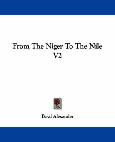 Cover image for From the Niger to the Nile V2