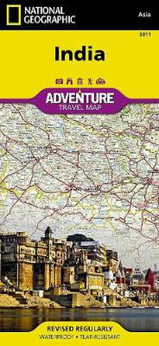 Cover image for India: Travel Maps International Adventure Map