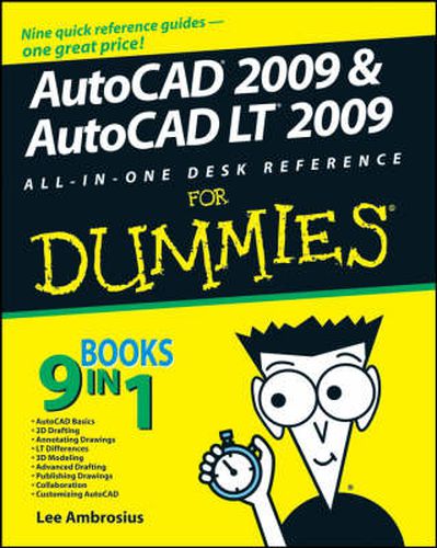 Cover image for AutoCAD 2009 and AutoCAD LT 2009 All-in-one Desk Reference For Dummies
