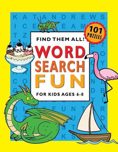 Cover image for Word Search Fun for Kids Ages 6-8