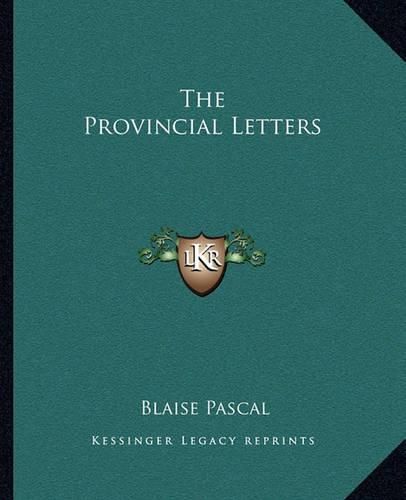 The Provincial Letters