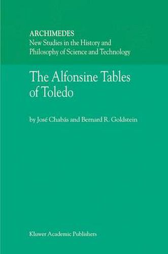 The Alfonsine Tables of Toledo