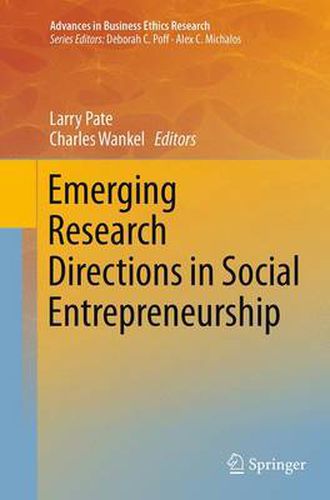 Cover image for Emerging Research Directions in Social Entrepreneurship