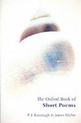 Cover image for The Oxford Book of Short Poems