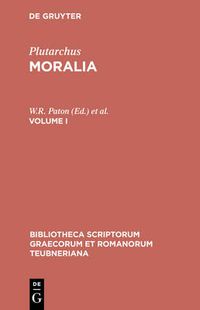 Cover image for Moralia, Vol. I CB