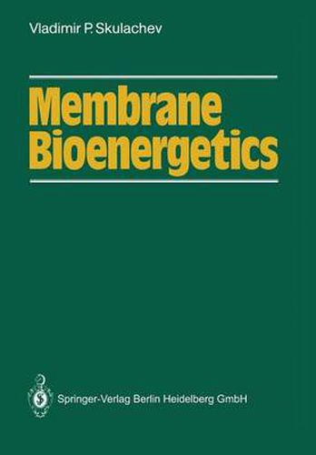 Cover image for Membrane Bioenergetics