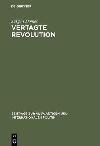 Cover image for Vertagte Revolution