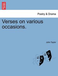 Cover image for Verses on Various Occasions.