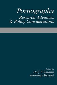 Cover image for Pornography: Research Advances and Policy Considerations