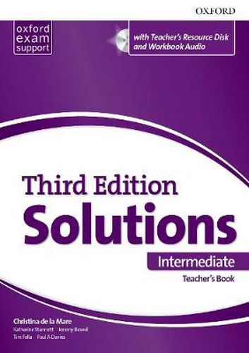 Cover image for Solutions: Intermediate: Teacher's Pack: Leading the way to success