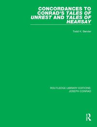 Cover image for Concordances to Conrad's Tales of Unrest and Tales of Hearsay