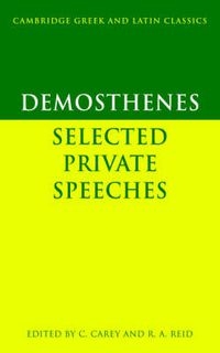 Cover image for Demosthenes: Selected Private Speeches