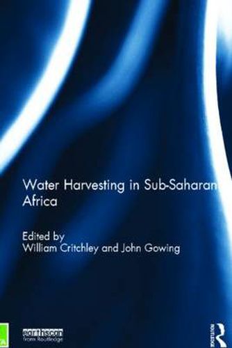 Water Harvesting in Sub-Saharan Africa