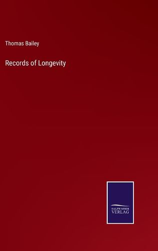 Cover image for Records of Longevity