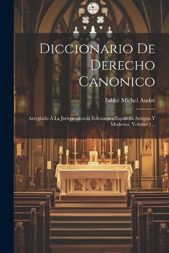 Cover image for Diccionario De Derecho Canonico