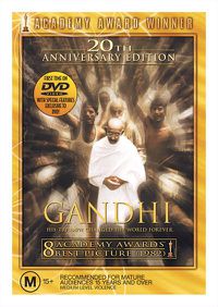 Cover image for Gandhi 20th Anniversary Edition Dvd