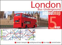 Cover image for London Bus and Underground PopOut Map