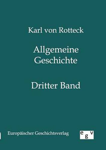 Cover image for Allgemeine Geschichte