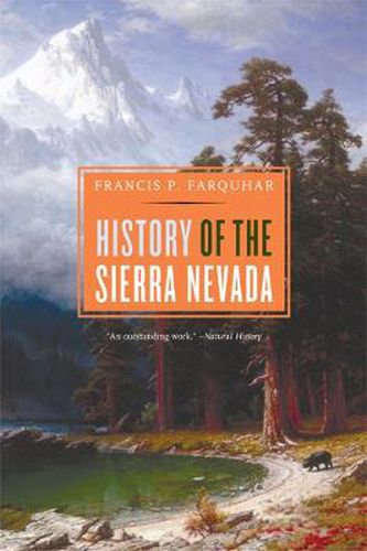 Cover image for History of the Sierra Nevada, Revised and Updated