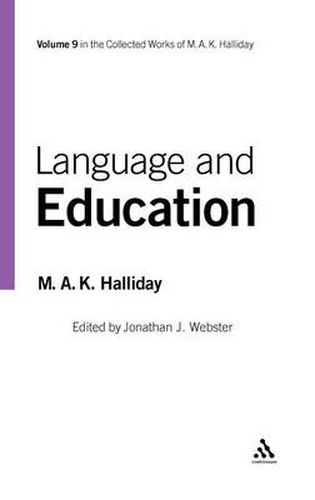 Cover image for Language and Education: Volume 9