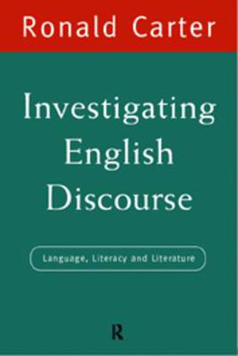 Cover image for Investigating English Discourse: Language, Literacy, Literature